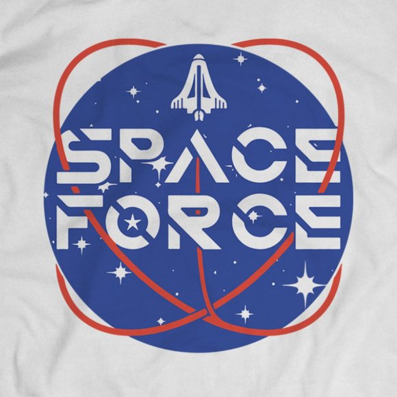 Space Force Military America Logo Tee - Picture 2 of 2